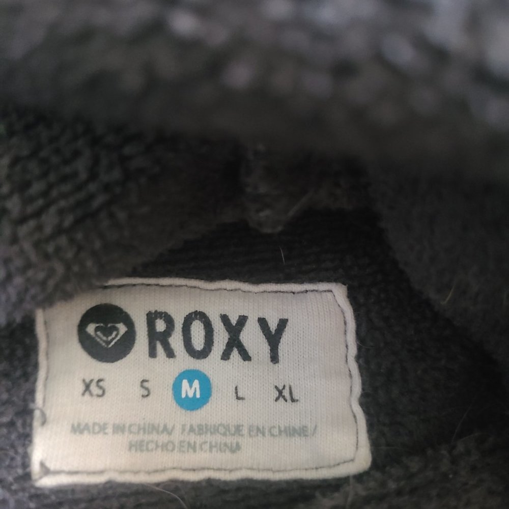 Roxy Pull Over Sweatshirt - Gray - Medium - image 2